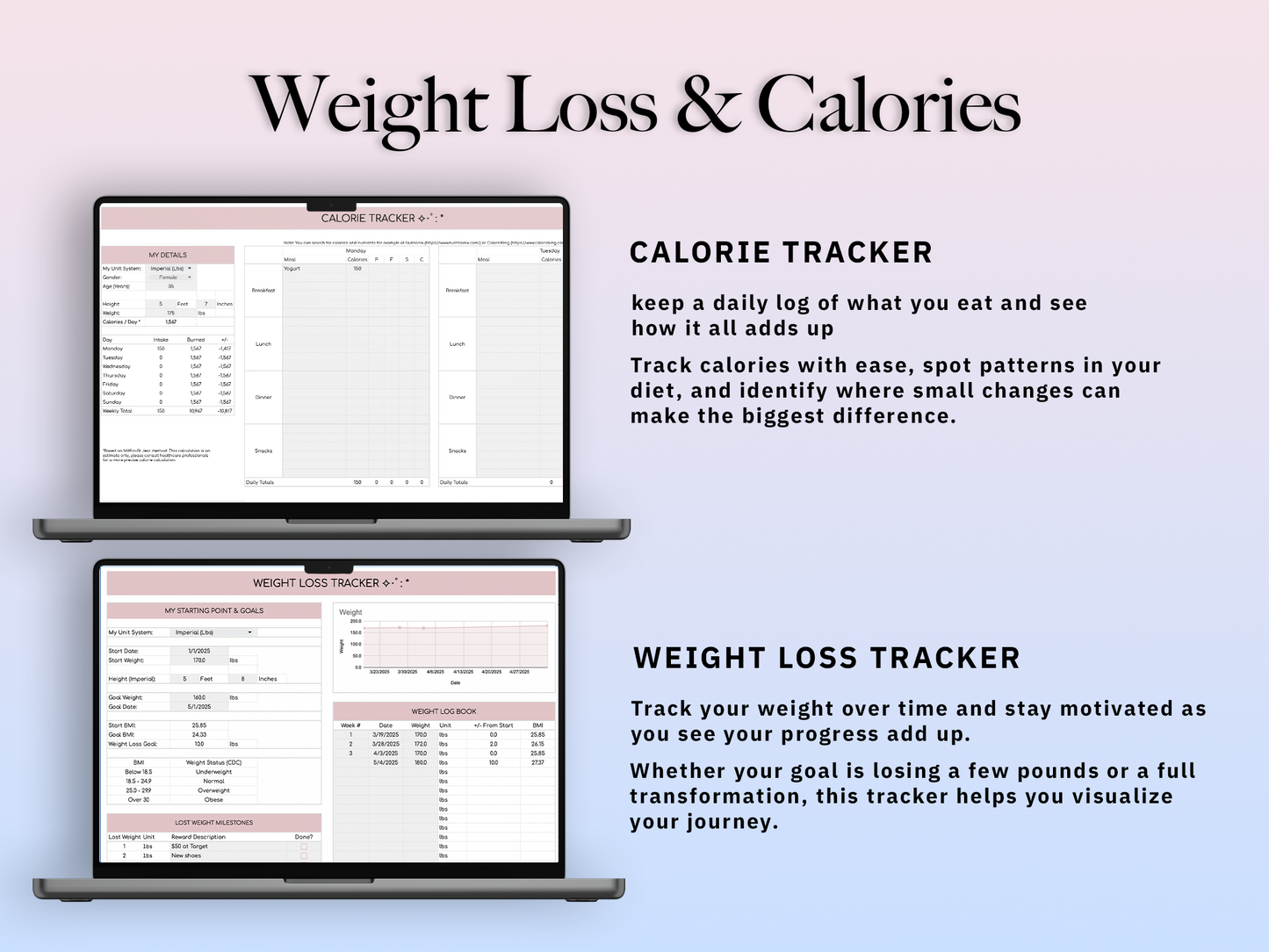 Weight Loss & Fitness Tracker