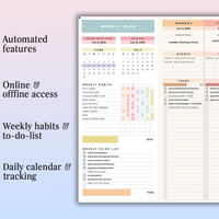 Weekly Focus Planner