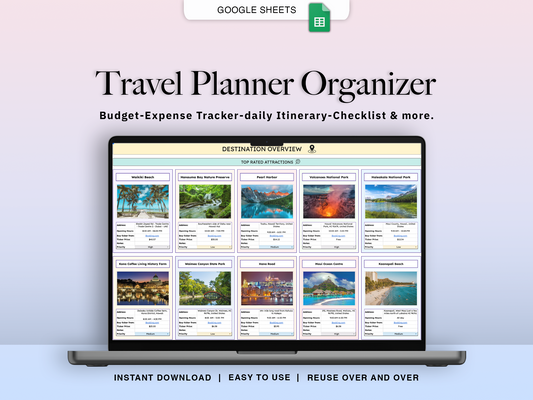 Travel Planner Organizer