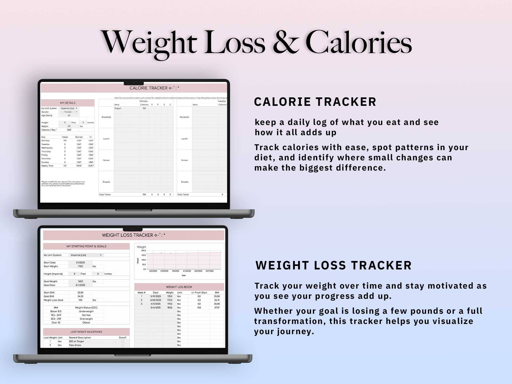 Weight Loss & Fitness Tracker